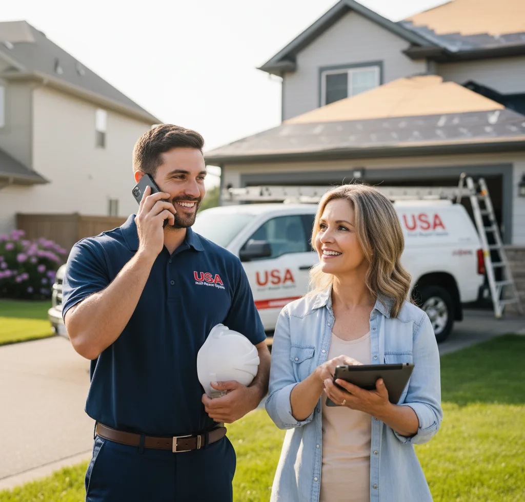 USA Roof Repair Experts customer support in Council Bluffs